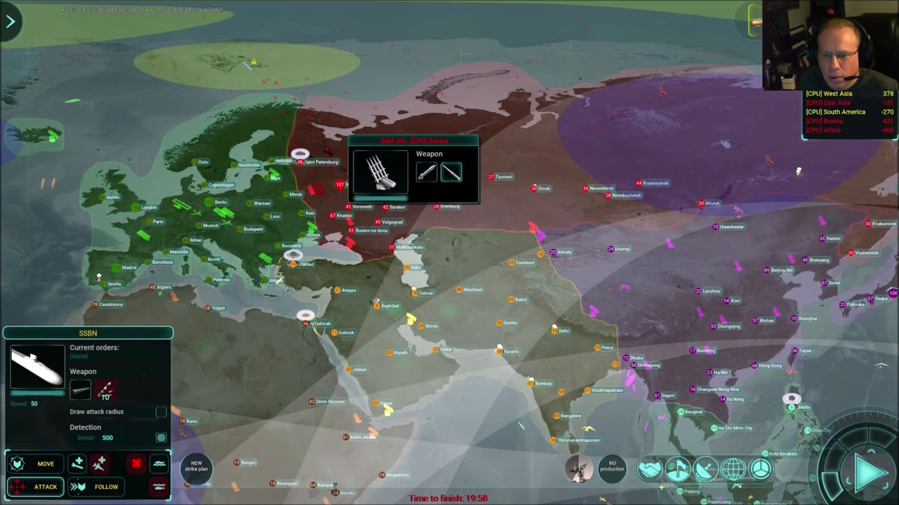 I.C.B.M. match #2: Part 3- WW3 Starts!