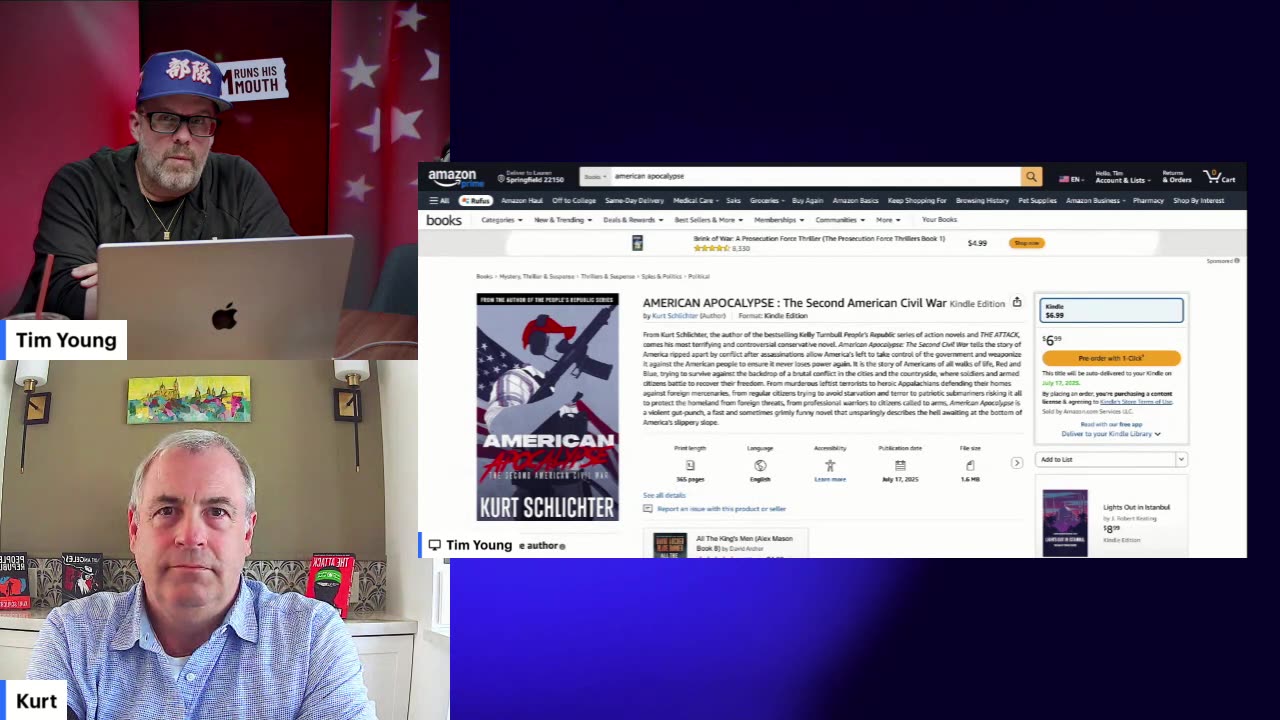 LIVE at @Heritage w/ @KurtSchlichter! Powered by @AmeriBev and @Kalshi!