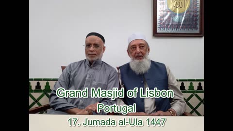 Sheikh Imran Hosein - LECTURE GRAND MASJID LISBON 17 Jumadal Ulaa 1447 Portugal P1