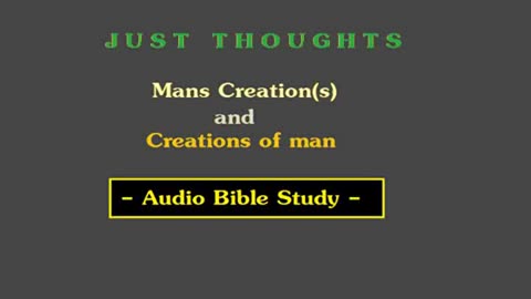 Just Thoughts - Man's creation and Creations of man (2012) Retro