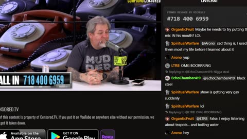 Matty Odell takes calls on Censored.TV @censoreddottv