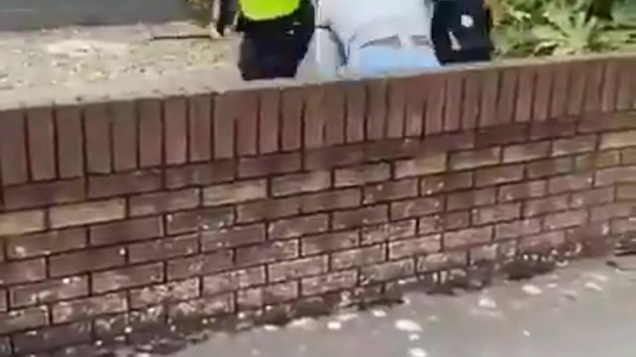 Irish police explain to fake asylum seeker that Ireland is no joke.