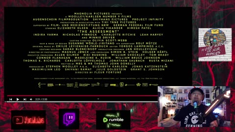 The Assessment Trailer reaction