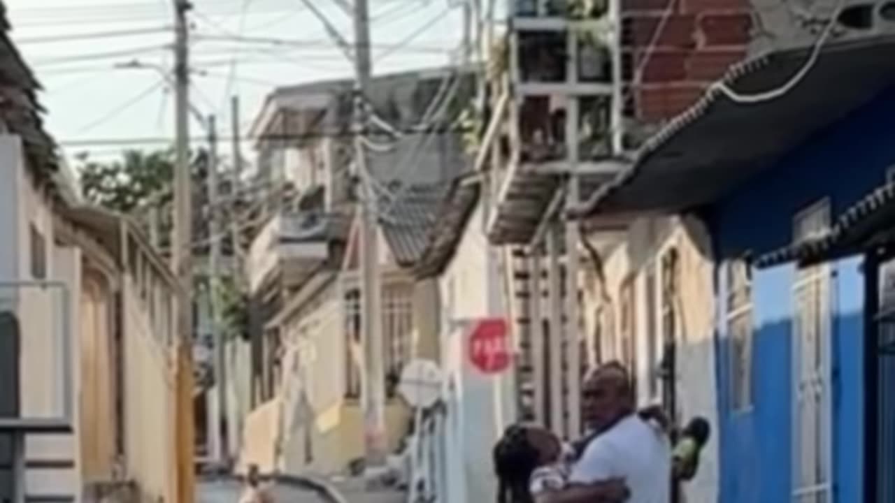 Prank done with balloons