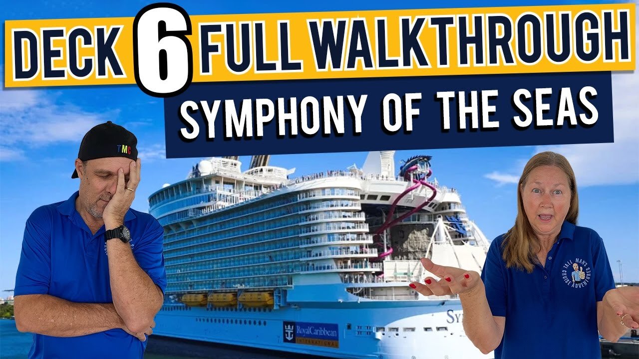 Symphony Of The Seas Public Deck 6 | Tall Man's Cruise Adventures