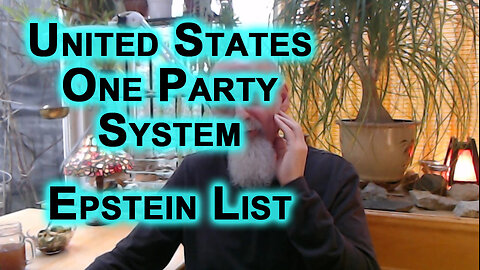 United States One Party System, Democrat & Republican, All on Epstein List, All Diddle Little…