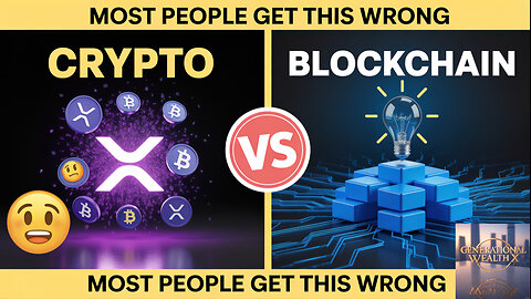 Why Most People Get Crypto vs Blockchain WRONG