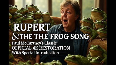 Rupert And The Frog Song - Official 4K Restoration (With Paul McCartney Introduction)