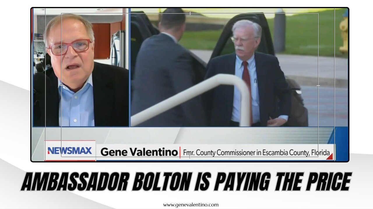 Ambassador Bolton Is Paying the Price
