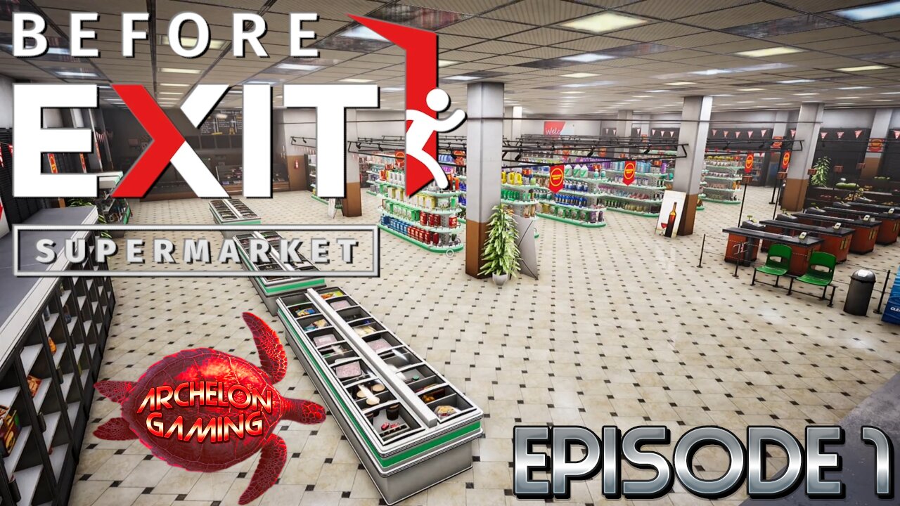 We Work In A Strange Supermarket, Can We Fix Everything To Leave? | Before Exit: Supermarket – Ep 1