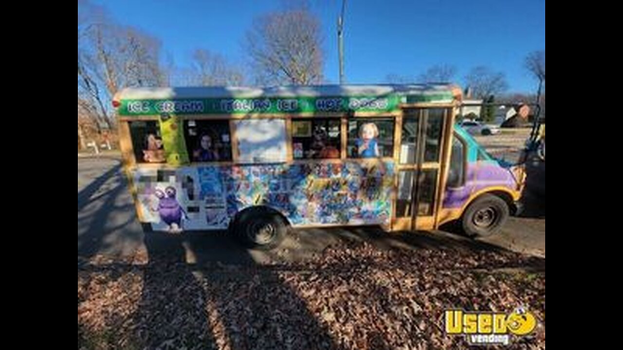 Well-Maintained 2002 Chevrolet Express 3500 Ice Cream Truck for Sale in New Jersey!