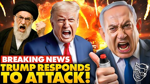 🚨Trump RAGES After Israel Bombs Iran in Massive Attack, Tehran in FLAMES: ‘They’re All DEAD!’