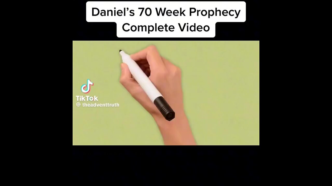 Daniel's 70 weeks Prophecy