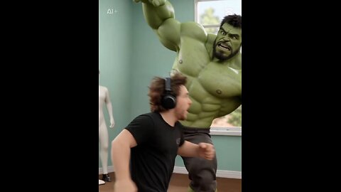 Me vs HULK [CapCut AI]