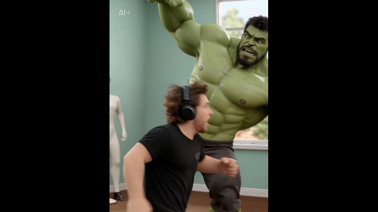 Me vs HULK [CapCut AI]