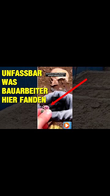 In den Steppen Kirgisistans ist ein Bagger bei Ausgrabungen auf etwas Mysteriöses gestoßen