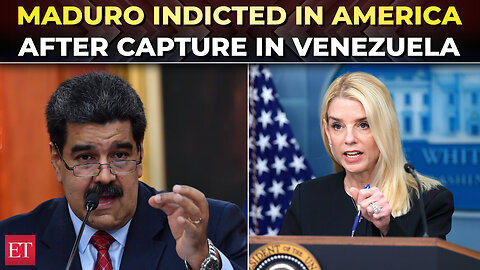 ‘Be ready to face the wrath of US justice’: Bondi announces Maduro indicted on narco-terror charges