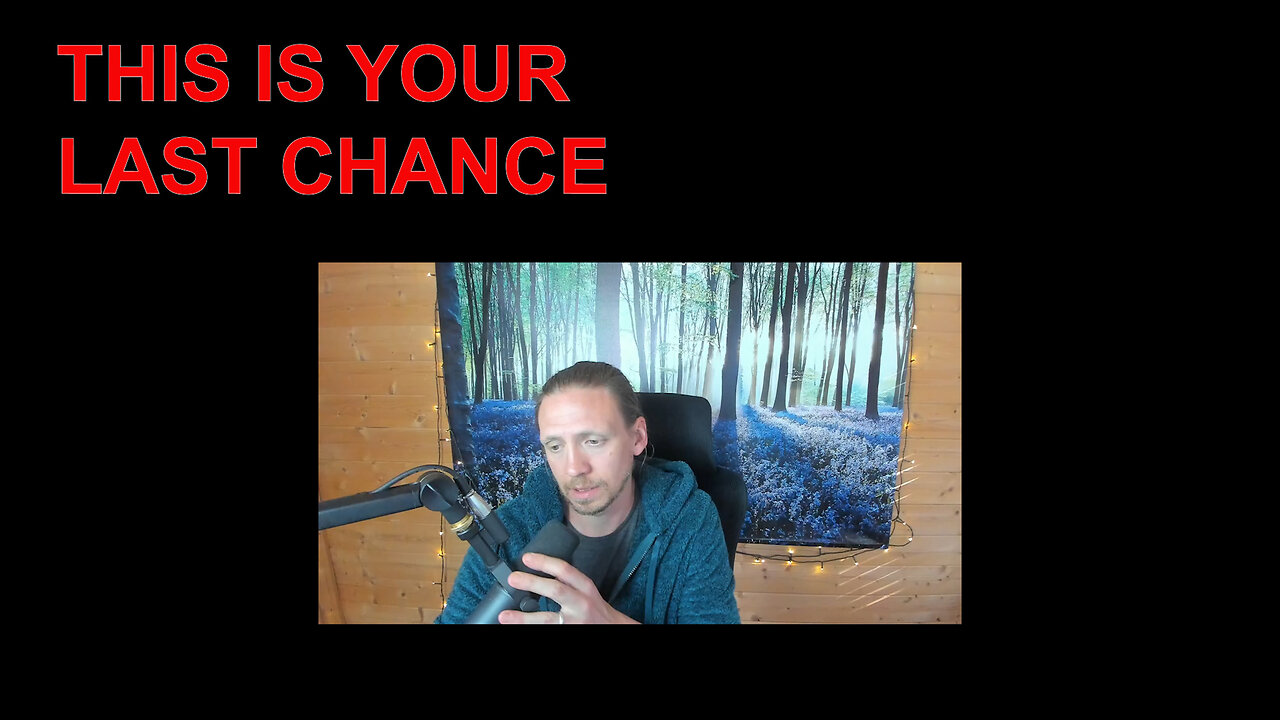 THIS IS YOUR LAST CHANCE