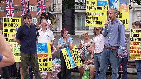 Protest against Geo-engineering: London 21st June 2025 - Part 2 Matt Landman Q and A
