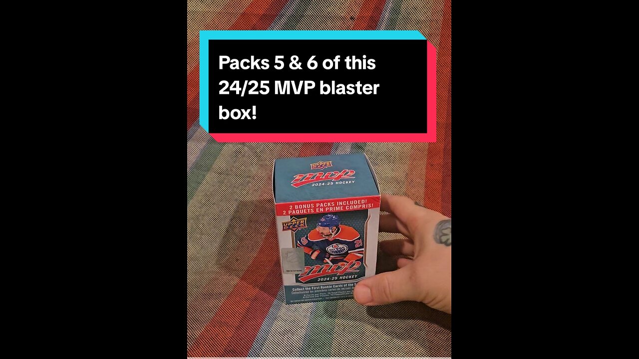Packs 5 & 6 of this 24/25 MVP blaster pack