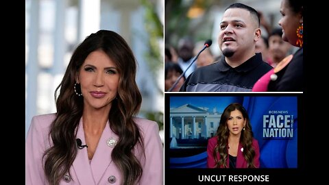To Protect A Predator! CBS News Edited Kristi Noem’s Comments on MS-13 Gang Member Abrego Garcia 