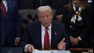 Trump: We Made It Clear, WE WON'T BE EXTORTED!