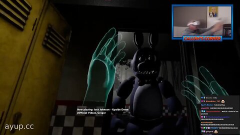 Cal plays FNAF VR poorly and miraculously beats Night 1 - Callums Corner Stream (06/02/24)
