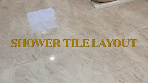 Tile Layout For Shower Walls