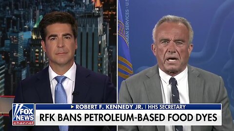 RFK Jr explains BAN on synthetic petroleum-based food dyes in all your snacks.