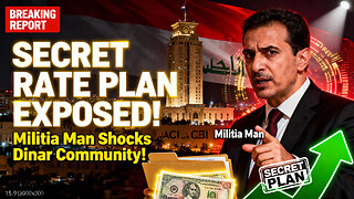 🚨 CBI’s Secret Rate Change Plan Militia Man Shocks Dinar Community 💰 💥 Iraqi Dinar News 2025
