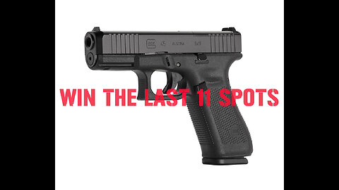 Glock G45/MOS MINI #3 FOR THE LAST 11 SPOTS IN THE MAIN WEBINAR