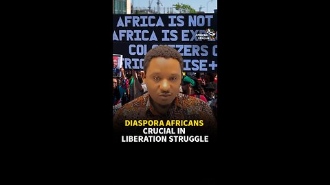 DIASPORA AFRICANS CRUCIAL IN LIBERATION STRUGGLE