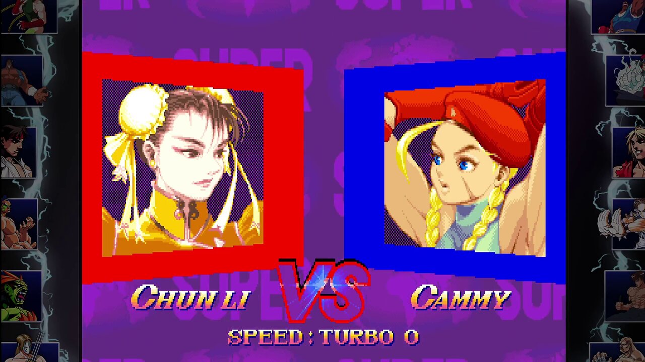Street Fighter 30th Anniversary Collection: SSF2T (Steam) - Chun Li vs. Cammy
