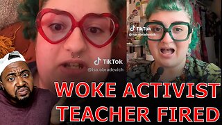 Woke Student Teacher FUMES Declaring SHE IS LEAVING America After Getting Fired For Saying 'F ICE'!