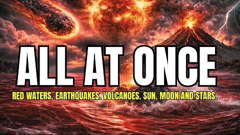 IT’S ALL HAPPENING AT ONCE: 3 Major US Fault Zones, Volcanoes, Blood-Red Waters & Signs in the Sky