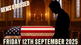 NEWS U MISSED WITH PAUL BROOKER & WARREN THORNTON FRIDAY 12TH SEPTEMBER 2025