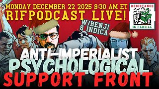 RIF Podcast Live Monday December 22, 2025