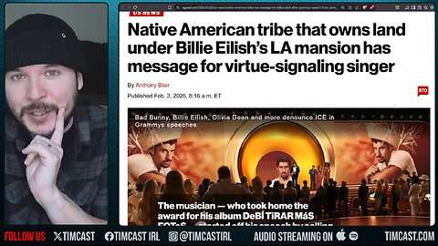 Billie Eilish F ICE Speech Just BACFKIRED IN HER FACE | Tim Pool