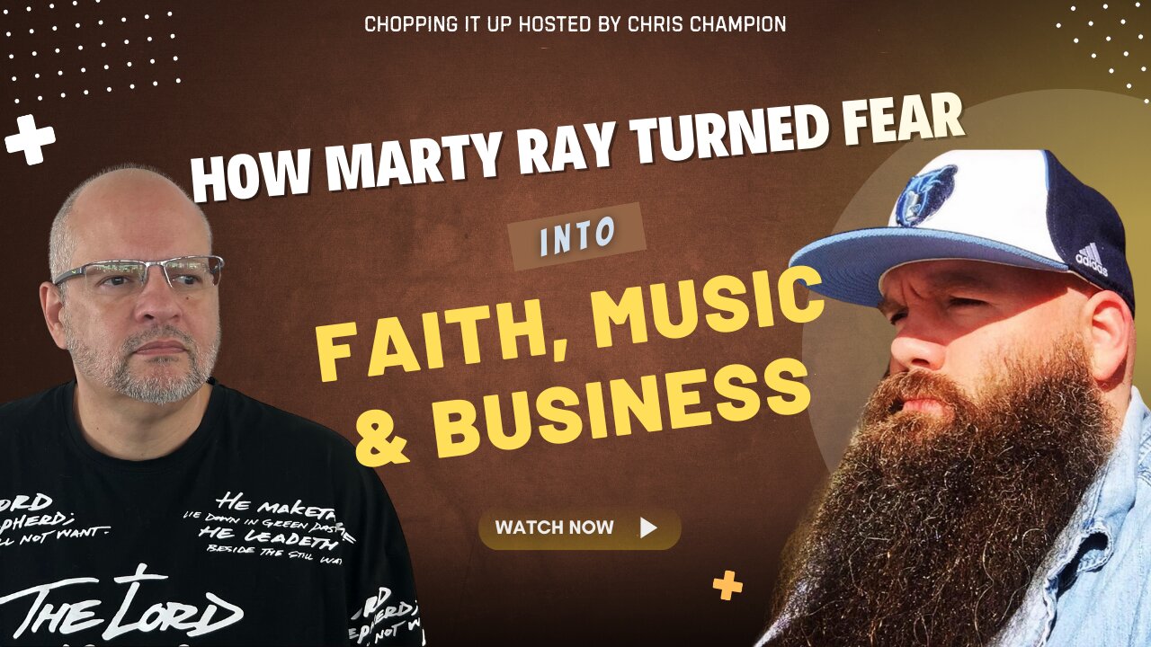 Chopping it up with Marty Ray: Music, Faith & The Beard Life
