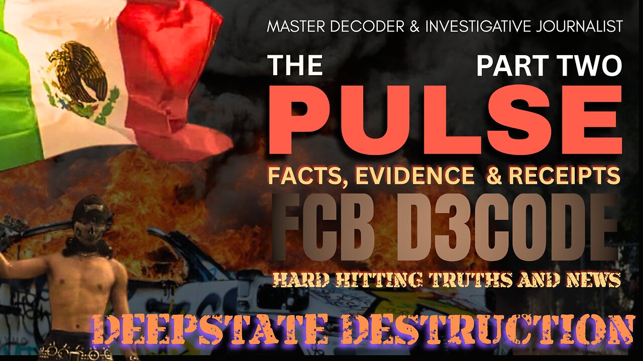 THE PULSE NEWS [10 JUNE 25] DEEPSTATE DESTRUCTION PT2 - FCB D3CODE