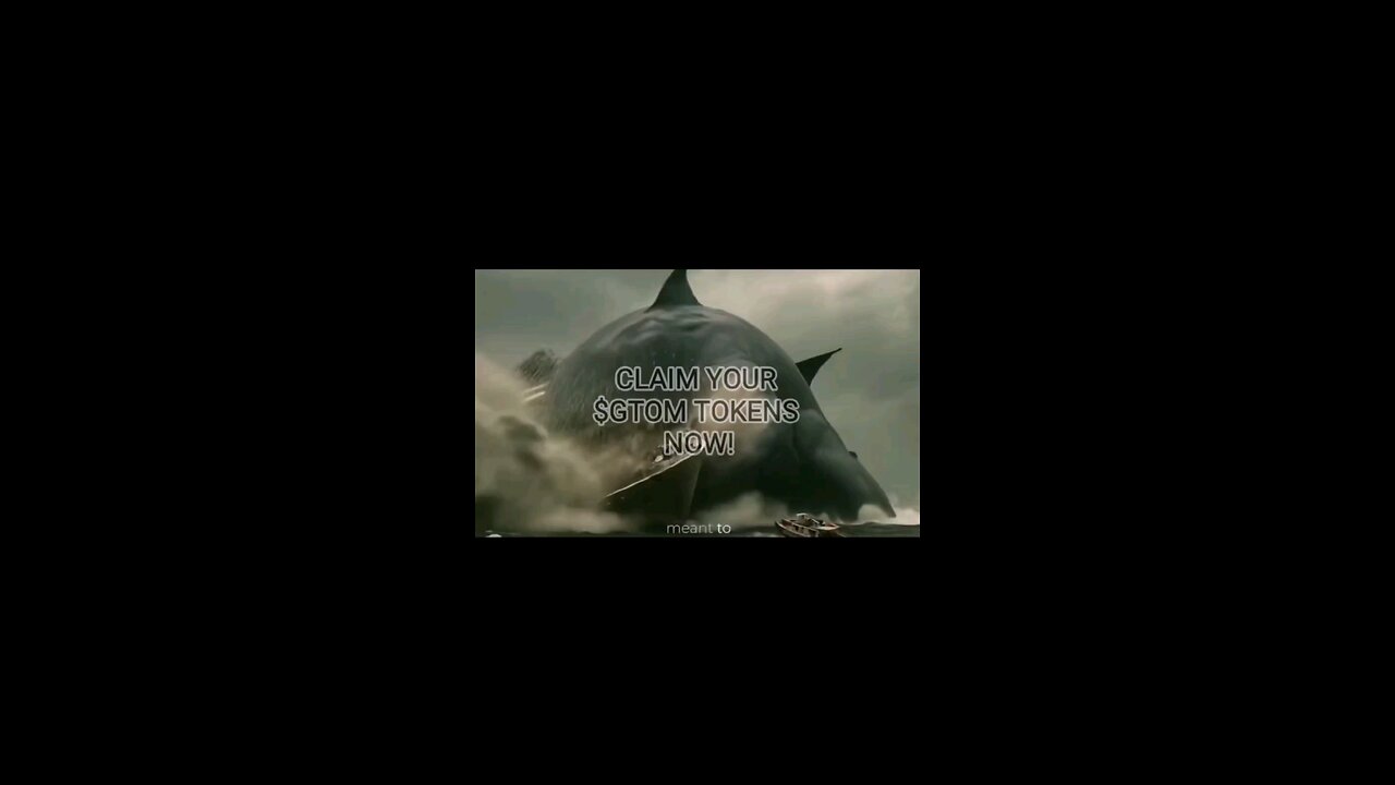 RED HULK VS MEGALODON 💪 | $GTOM TOKEN OFFICIAL MEME TOKEN ON TELEGRAM