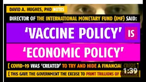 "IMF Director: Vaccine Policy is Economic Policy"