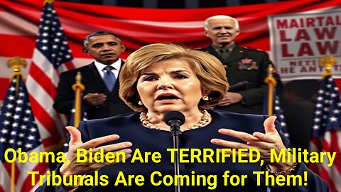 Joan O' Savin: 5.25.25 - Obama, Biden Are TERRIFIED, Military Tribunals Are Coming for Them!