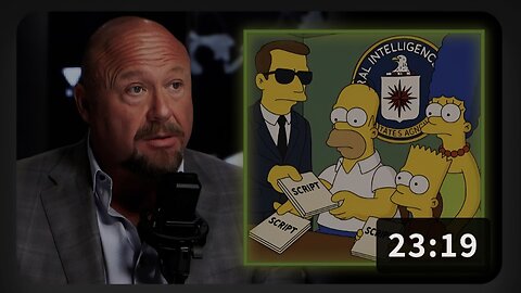 Alex Jones Reveal How 'The Simpsons' Has Been Able To Predict The Future Hundreds Of Times