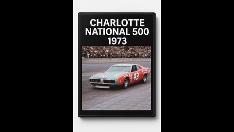 Charlotte National 500 – 1973 🏆🏁#NASCAR #VintageRacing #RichardPetty #STP43