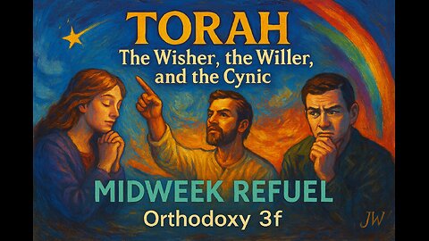 Torah – The Wisher, the Willer, and the Cynic - Orthodoxy 3F