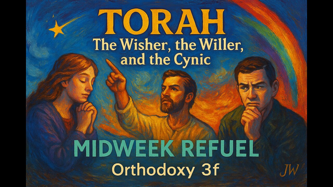 Torah – The Wisher, the Willer, and the Cynic - Orthodoxy 3F