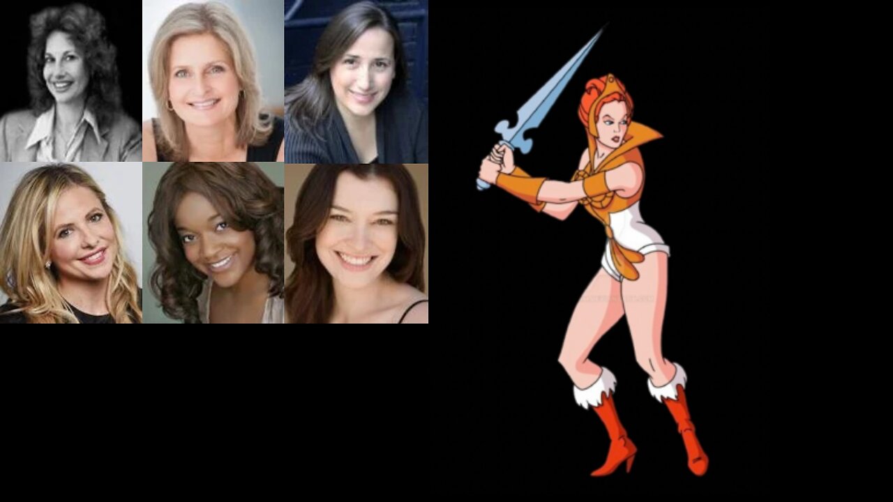 Animated Voice Comparison- Teela (He-Man)