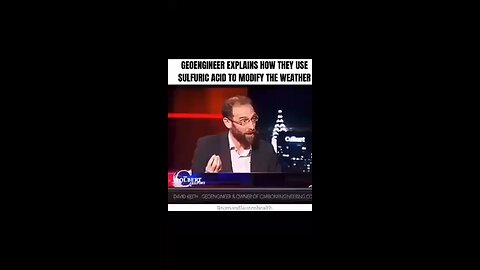 Still don't believe they are spraying you with chemtrails?