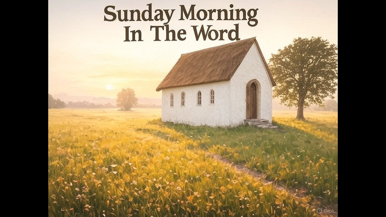 Sunday Morning in the Word- Living a Blessed Life